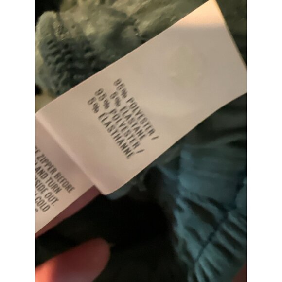 Aerie OFFLINE After Party green Velour Set Oversized Full Zip Hoodie Jogger Pant - Picture 9 of 10